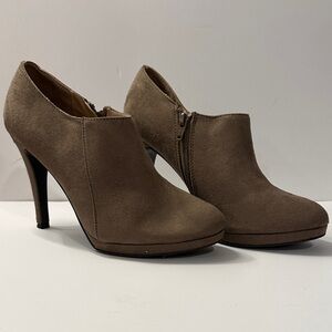 Elegant Ash Brown Women's Booties